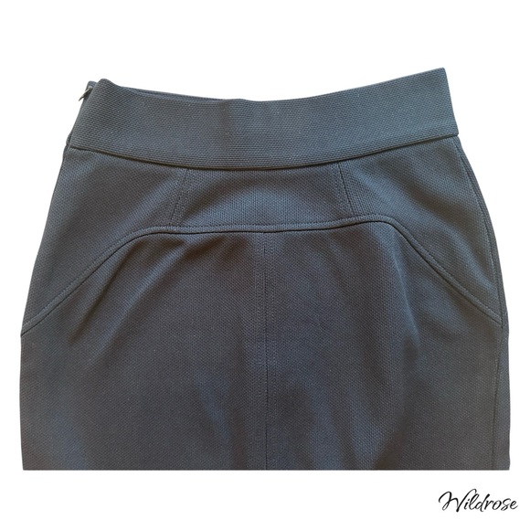 DVF Diane von Furstenberg Nanetta Black Pencil Skirt Classic & Flattering Fit 6 - Picture 6 of 10